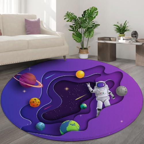 Alfombras Redondas Yute 150 Cm Marca LIULINLIN