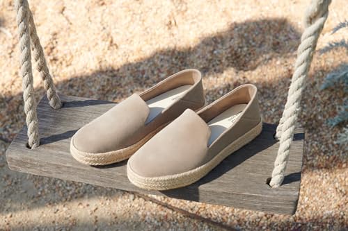Image of TOMS Women's Carolina Slip-on Espadrille, Leather Upper