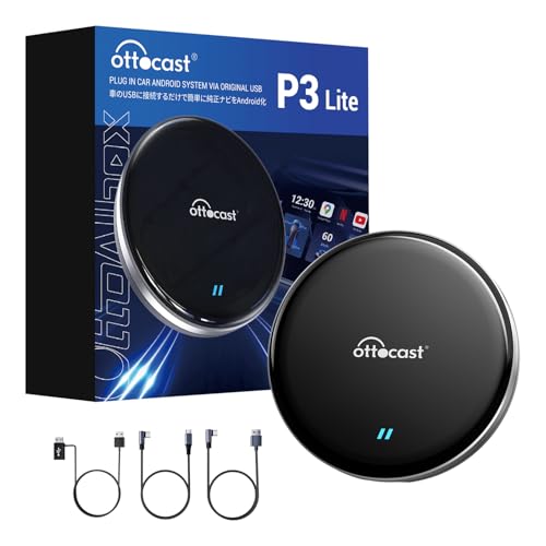 ????Ottocast OttoAibox P3 ??????? P3 CarPlay AI Box Android 12????? nano SIM???/Micro SD??????? HDMI?????? ?????Youtube Netflix 