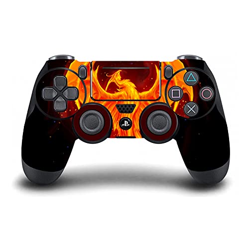 Skin PS4 Slim Dragon Phénix Protéger et Relooker Console Manette - 5