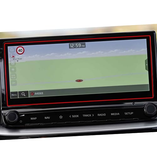 Protector de pantalla para Ceed X 2019 2020: vidrio templado interior coche