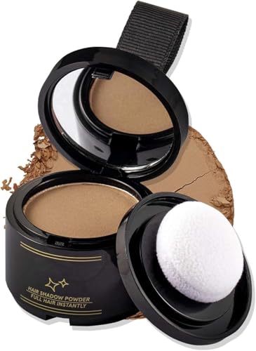 Poudre De Racine De Cheveux, Retouche Racines Cheveux,Poudre Noir Cheveux Homme, Poudres Cheveuxs Clairsemés, Pour Combler Cheveuxs Clairsemés,Naturels Rapides Et Faciles,Pour Homme Et Femme (#02)