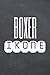 Boxer Ikone: Boxer Punktraster Notizbuch, Notizheft oder Schreibheft - 110 Seiten - Büro Equipment & Zubehör - Lustiges Geschenk zu Weihnachten oder Geburtstag