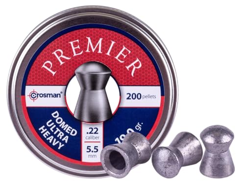 Crosman Premier LDHP226P Ultra Heavy .22-Caliber Domed Pellet (200-Count)