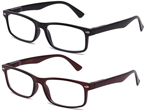 Image of Newbee Fashion-Clear Lense Glasses Men Women Fashion Clear Lens Glasses Frame Non Prescription Rectangular Frame