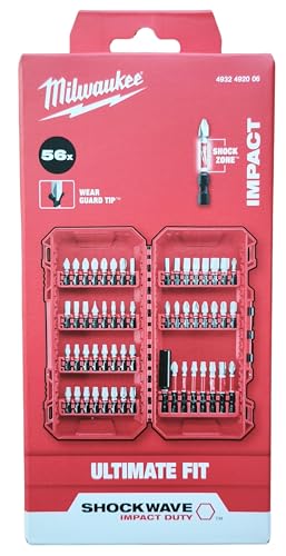 Estuche de 56 piezas Shockwave Impact Duty para evitar tornillos barridos y puntas rotas 6