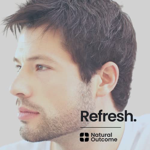 Natural Outcome Man Skin Face Wash Cleanser Skin Care - Mint & Marula Refreshing Facial Cleansing Gel For Men Sulfate Free 8 Oz #TOP2