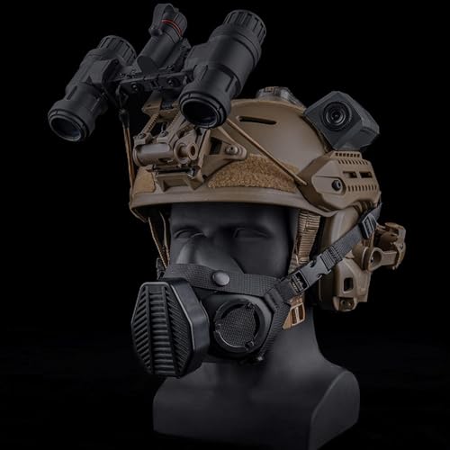 Casque airsoft léger et ajustable avec fixations multifonctionnelles - 6