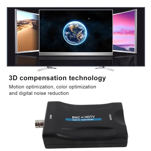 Convertidor BNC a HDMI adaptador de señal de vídeo para DVR CCTV 2