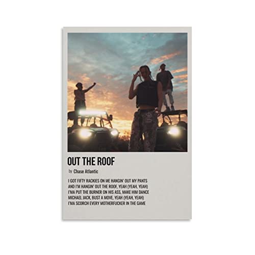 Poster Chase Atlantic Out The Roof déco murale salon chambre 40x60