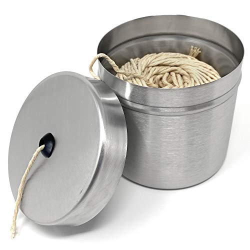 Ficelle avec support argent Norpro distributeur fil de cuisson alimentaire