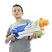 Super Soaker Barrage Wasserpistole drei Spritzmodi bis zu 11,5 Meter Reichweite riesiger 2,4L Wassertank einfaches Auffüllen
