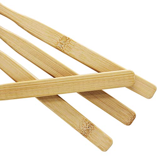 N-Amboo Super Hard Toothbrush Bamboo Toothbrush Large Brush Head Manual Toothbrsuh Hard Bristles Pack Of 4 #TOP2