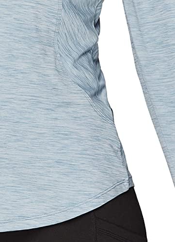 RBX Active Women's Long Sleeve Super Soft Space Dye Workout Running Tee Shirt