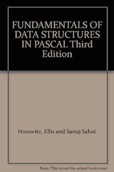Hardcover FUNDAMENTALS OF DATA STRUCTURES IN PASCAL Third Edition Book