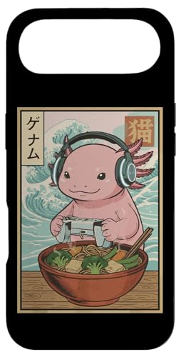 �������냉�[���� �Q�[�~���O Axolotl ���g�� ���{�A�j�� �Q�[�}�[ ���� �X�}�z�P�[�X iPhone Air �p