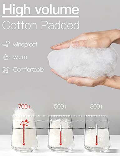 Gihuo Women's Black Crop Hooded Puffer Jacket – Stylish, Warm, and Perfect for Winter Adventures! - Image 2