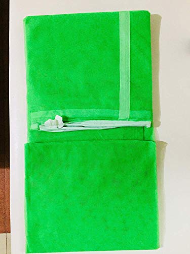 Image of APS Polycotton Green Mosquito Net /Machardani for Home (4 x 6.5) Foot
