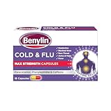 Benylin Cold & Flu Max Strength Capsules, 16 each