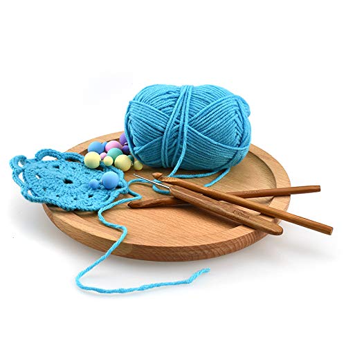 Koknit 20Pcs Bamboo Crochet Hooks, Lightweight And Eco-Friendly Of Full Gift Set With Crochet Hooks Bag, Crochet Hooks For Crocheting #TOP5