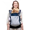 Beco Toddler Carrier (20-60 lbs) with Extra Wide Seat, 100% Cotton – Front-Carry & Backpack Style – Lightweight & Ergonomic Sling Carrier for Children from 18months – Navy
