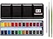 Produktbild Sennelier Box mit Aquarellfarben, extra dünn, 24 halbe Näpfchen mit 2 Pinseln und Mischer und 1 Karte, Metalldose