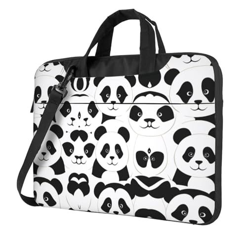 Funda para Laptop AMAZWI Panda 13-15.6 Pulgadas miniatura 1