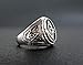 Freemason Masonic Ring, Freemason Master Ring, Mens Masonic Ring 925 Sterling Silver