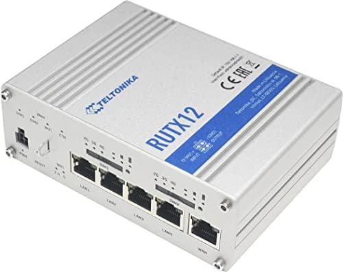 Teltonika RUTX12 Dual LTE Cat 6 Router