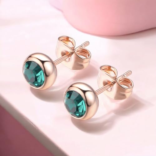 Image of Nilu's Collection Daily Use, Light Weight Cubic Zircon Stud Earrings| Perfect for baby girls, office goers