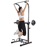 Ababy Langhantelstander Kniebeuge Squat Rack Hantelständer Einstellbare 9 Stufen Bankdrücken Multifunktional Kniebeugenständer Für Gym Krafttraining Stand Fitness, 260 Kg Belastbarkeit