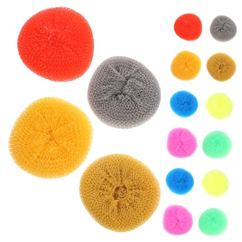 HAPINARY 30Pcs Kitchen Scrub Pads Pot Scrubbers for Efficient Cleaning Reusable and Versatile Dish Scrubbers for Non Stick Cookware and Various Surfaces