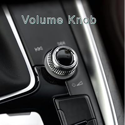 Radio Volume Control Knob Replacement 8T0 919 070B for Audi A4 A5 A6 Q5 RS4 RS5 Stereo Multimedia Key Switch Accessory