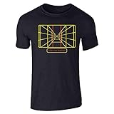 Stay On Target SciFi Short Sleeve T-Shirt for X-Wing Fans Black L