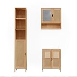 MAßE: Badezimmer-Set hat 3 Teile und dass die detaillierten Größen auf den Fotos angegeben sind.