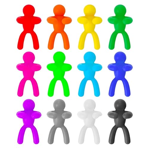 Marcatori Per Bicchieri In Silicone - Set Di 12 Identificatori