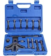 13-delige stuurwieltrekkerset, verwijderaar Harmonic Balancer Gear Pulley Car Repair Tool Harmoni...