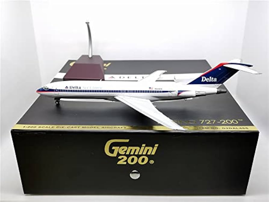 Gemini200 ジェミニジェット ボーイング 727-200 ダイキャスト Amazon.com: GeminiJets for Delta Airlines for Boeing B727