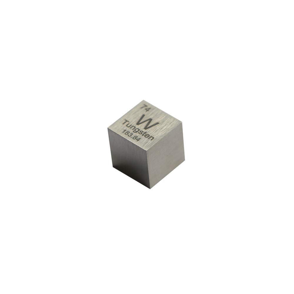 10 mm Cube de densité métallique de Métal de Cubes d'élément: Niobium, Nickel, Cuivre, Titane et Tungstène de Métal EUR€3200