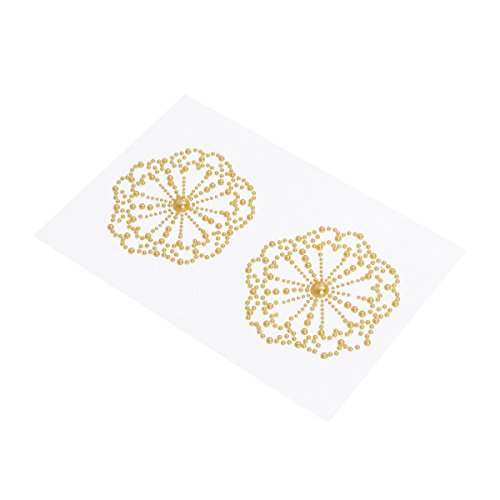 LUOEM Acrylic Nipple Covers Rhombus Shape Breast Face Jewels Acrylic Tears Gem Stones