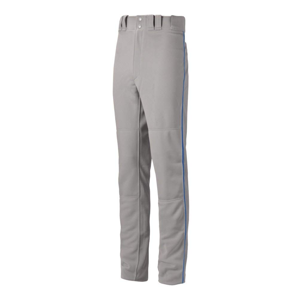 Mizuno - Pantaloni Premier PRO G2, Premier PRO Piped Pant G2 S Grigio-Nero Uomo