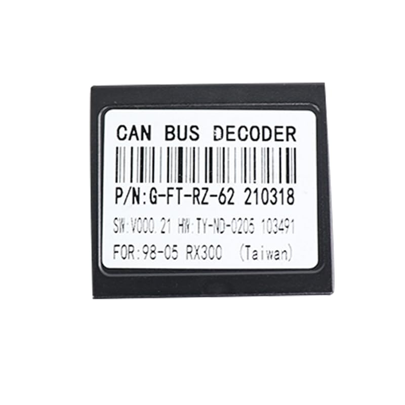 QSZN Car 16pin for Audio Wiring Harness with Canbus Box G-FT-RZ-62 for Lexus RX300 1997-2003/For Toyota Harrier Adapter - (Color Name: Set)