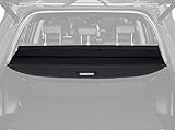 TYGER Black Retractable SUV Rear Trunk Cargo Cover Shield Fit 13-15 Toyota?Rav4 (Gives your Luggage & Baggage in SUV rear cargo trunk Anti-Theft visor shield security shade & UV protection!)