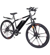 Amazon | EBIKING 電動アシスト自転車 アルミフレーム 超軽量 26インチ 
