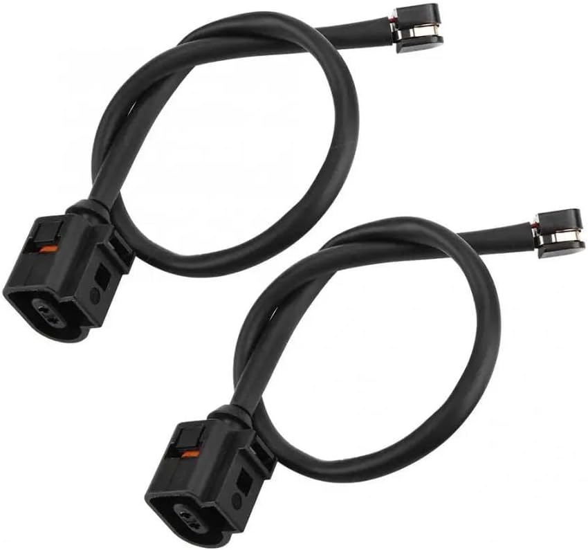 Brake Pad Wear Sensor 2Pcs Front Brake Pad Wear Sensor 7P0907637 for 2010-2014 2010 Car Accessories