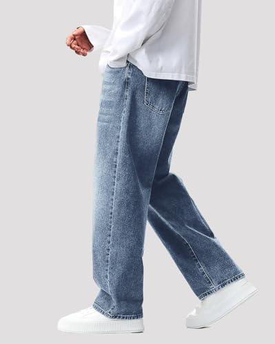 Image of Noble Monk Men's Regular Fit Jeans | Denim Jeans | Streachable Jean for Men