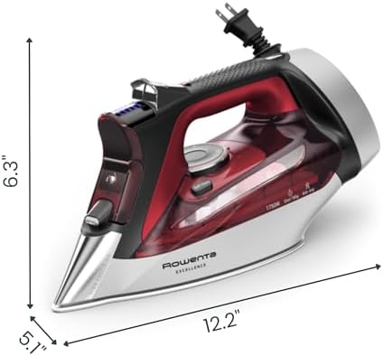 Image showing the iron's soleplate with steam holes.