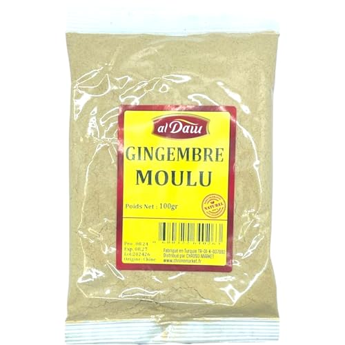 Gingembre moulu 100g | Al Daw | 100% Naturel, Epices Assaisonnement, Cuisine Exotique & Authentique