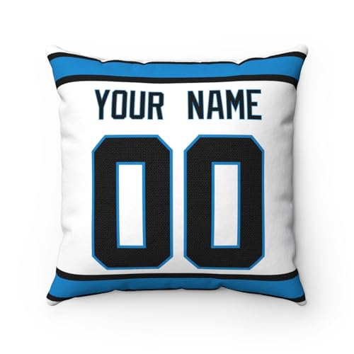 Image of ANTKING Throw Pillow 2 Pack Custom Any Name and Number Personalized Gift for Men Women Boys