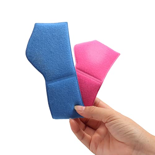 Helmet Inner Padding Foam Pads Kit Blue-Pink Sealed Sponge Protective Lining Protection Liner Cushion Mat Set For Motorcycle Motocross Cycling Outdoor Sports Bike Bicycle Riding #TOP4